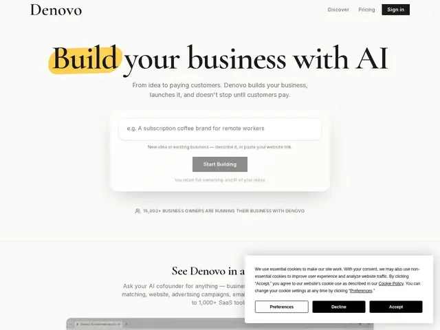 Preview of Denovo