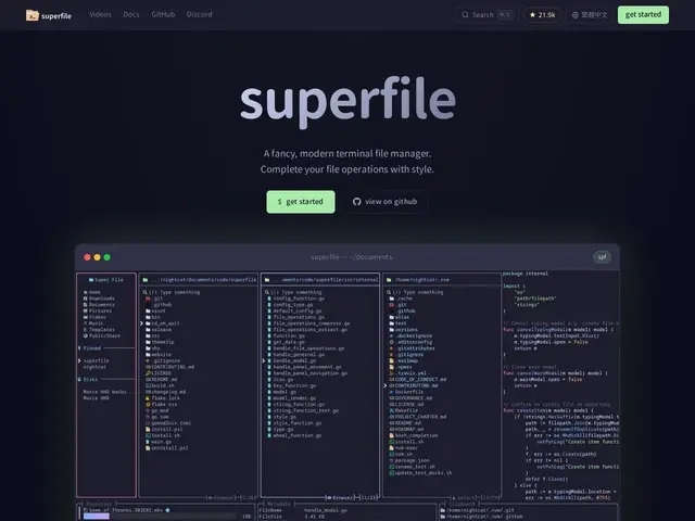 Preview of superfile