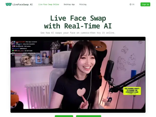 Preview of Live Face Swap