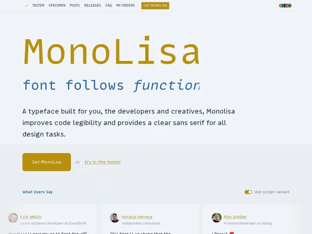 Preview of MonoLisa