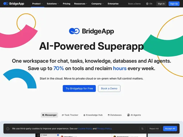 Preview of BridgeApp
