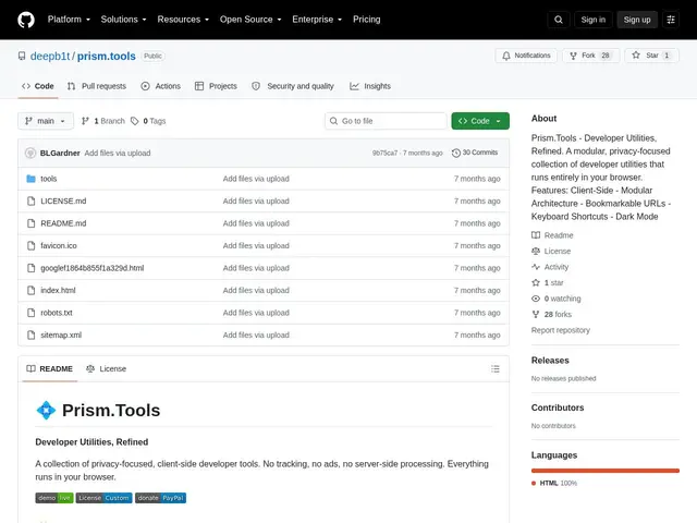 Preview of Prism.Tools