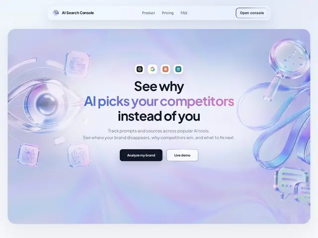 Preview of AI Search Console