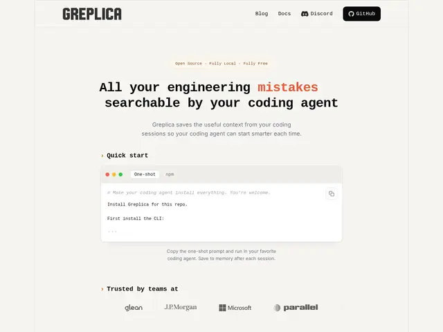 Preview of Greplica