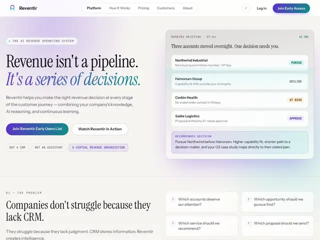 Preview of Reventir