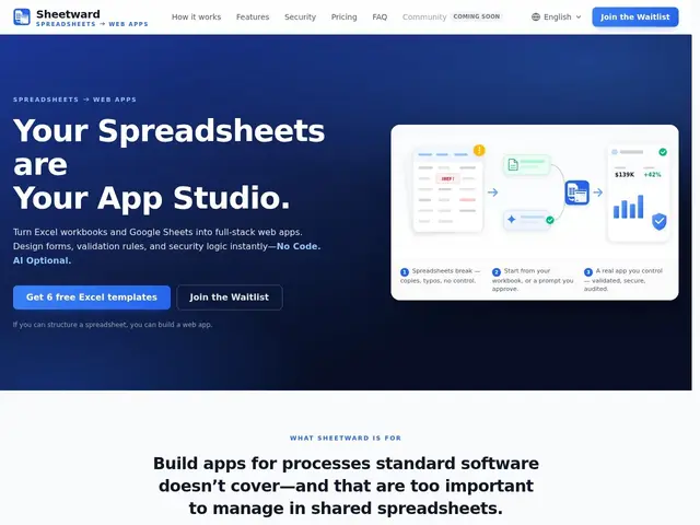 Preview of Sheetward