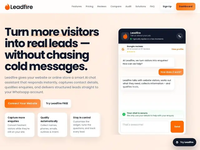 Preview of Leadfire
