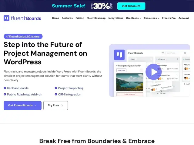 Preview of FluentBoards