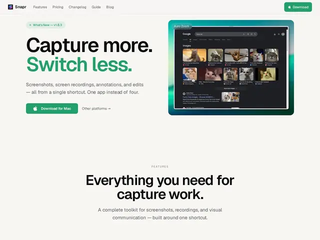 Preview of Snapr