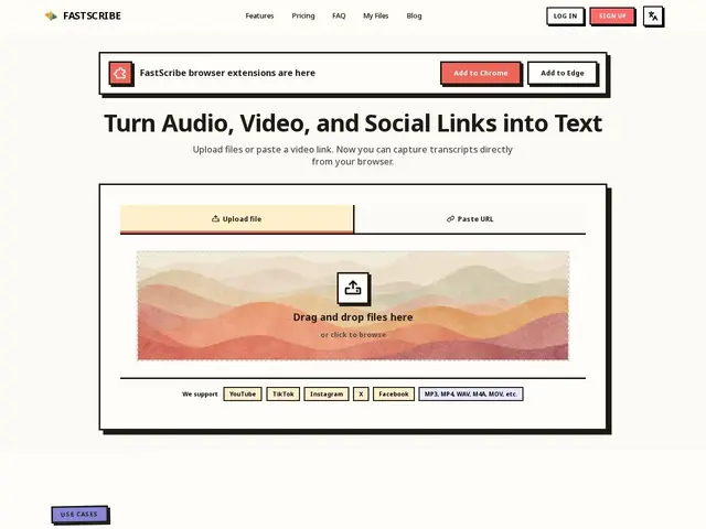Preview of FastScribe