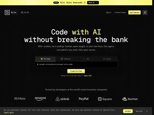 Preview of Kilo Code
