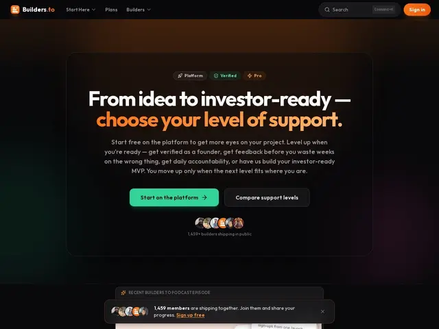 Preview of Builders.to
