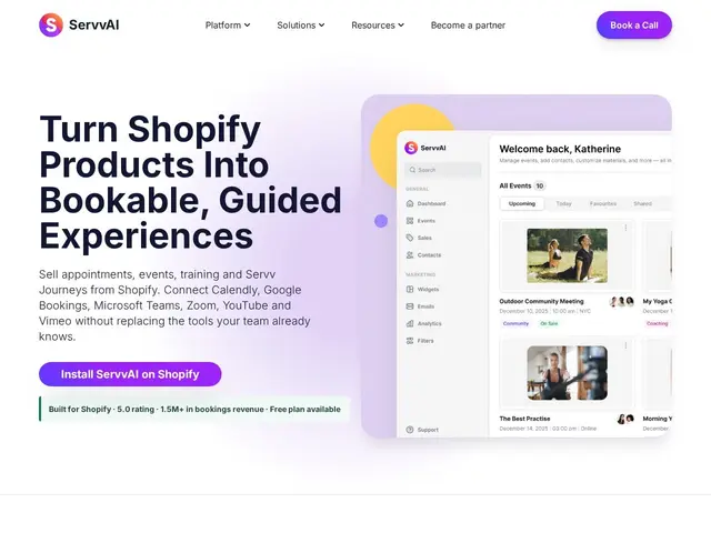 Preview of ServvAI