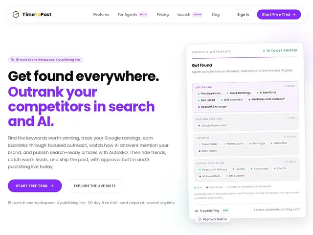 Preview of TimeToPost