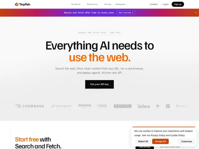 Preview of TinyFish