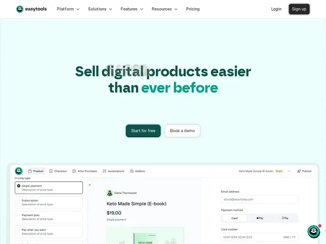 Preview of Easytools