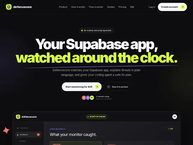 Preview of DefenceCore