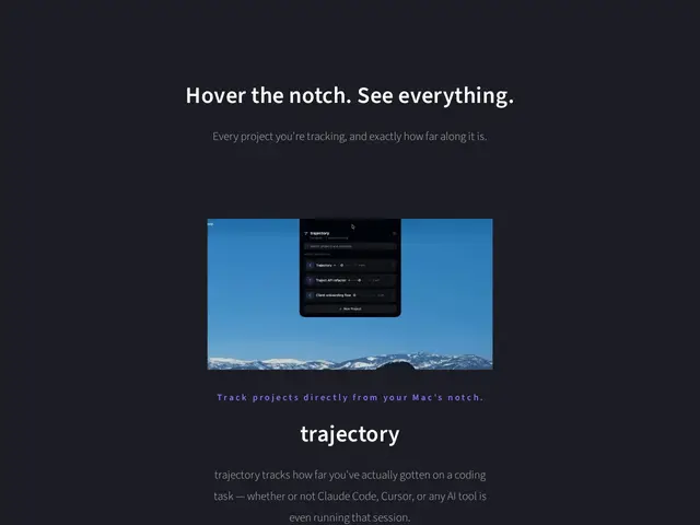 Preview of trajectory
