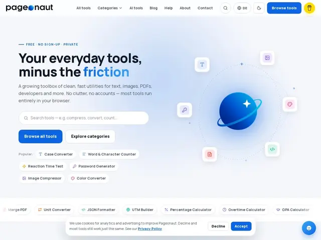 Preview of Pageonaut