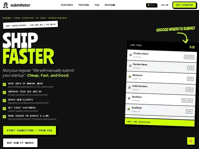 Preview of Submitator
