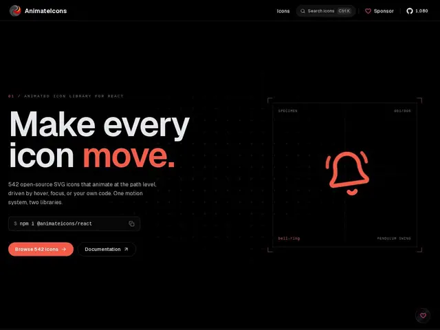 Preview of AnimateIcons