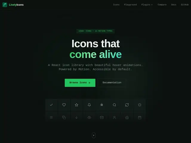 Preview of LivelyIcons