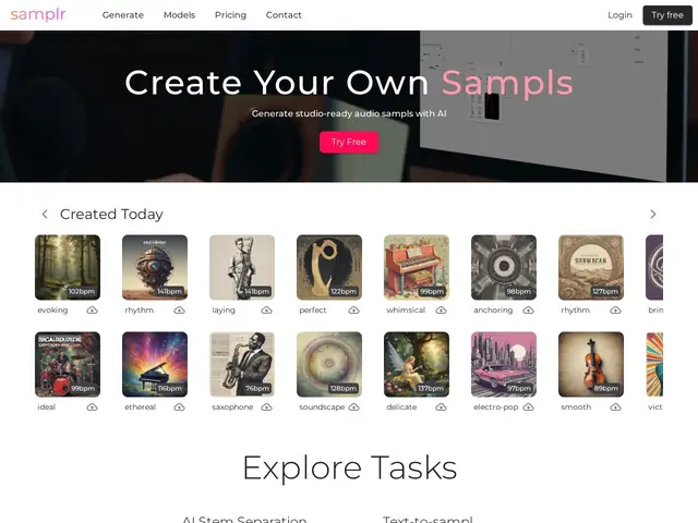 Preview of Samplr