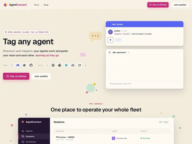 Preview of AgentConnect
