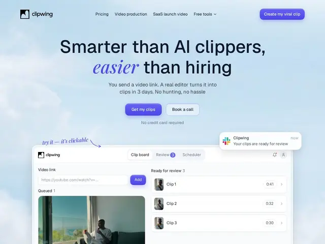 Preview of Clipwing