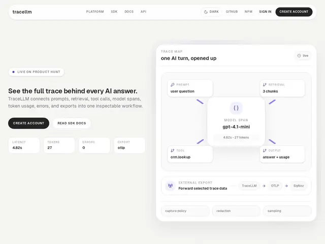 Preview of TraceLLM