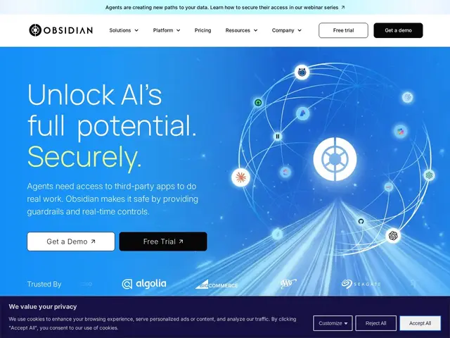 Preview of Obsidian Security