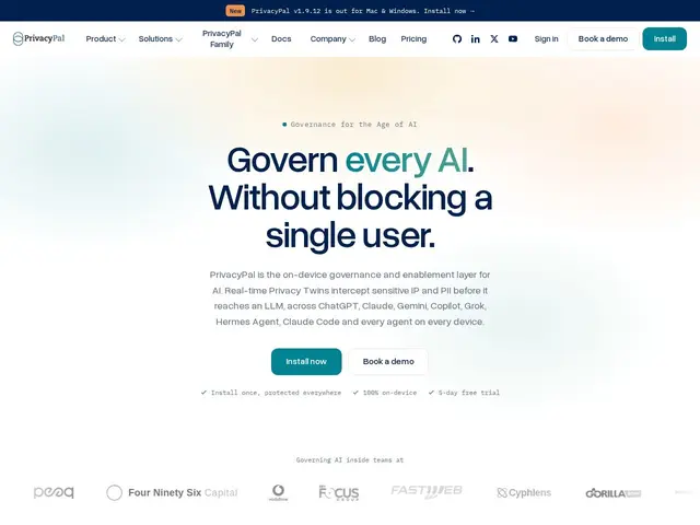 Preview of PrivacyPal