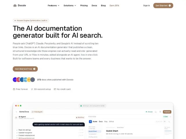 Preview of Docsio