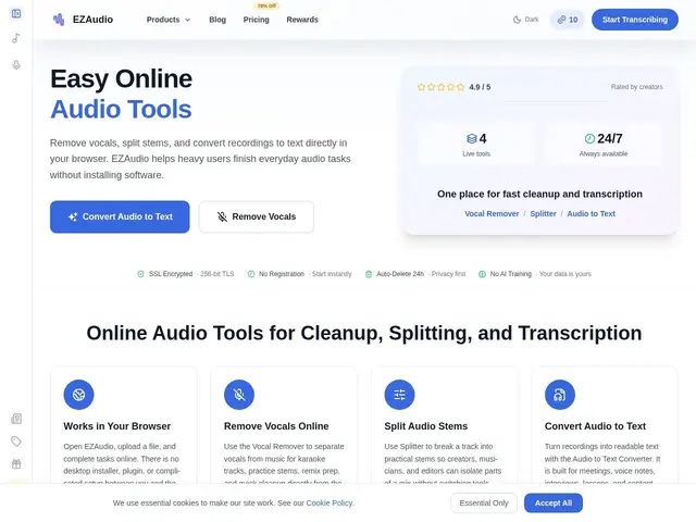 Preview of EZAudio