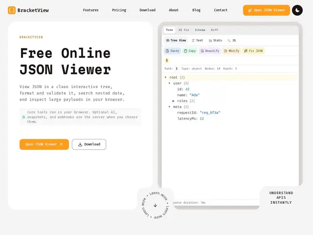 Preview of BracketView