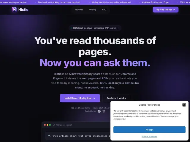 Preview of Histiq