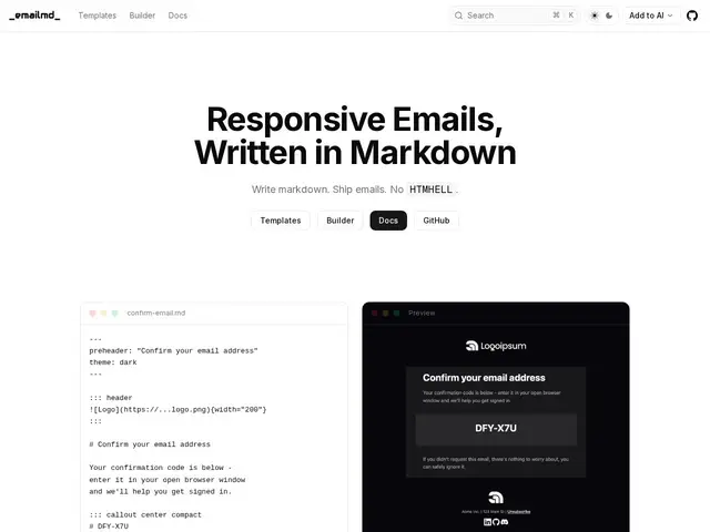 Preview of emailmd