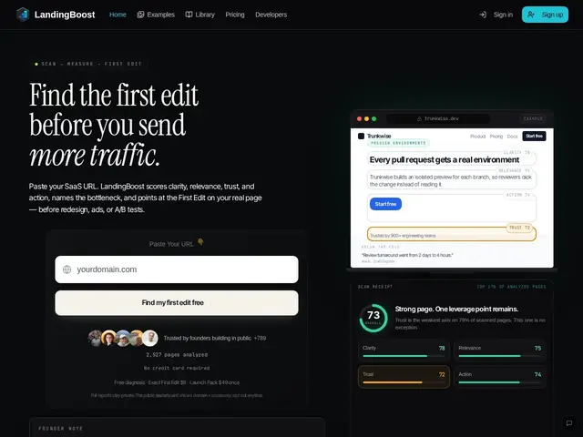 Preview of LandingBoost