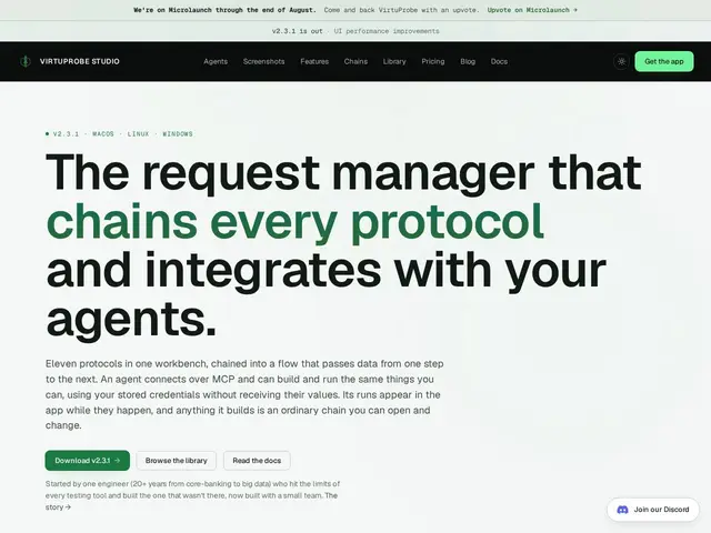 Preview of VirtuProbe Studio