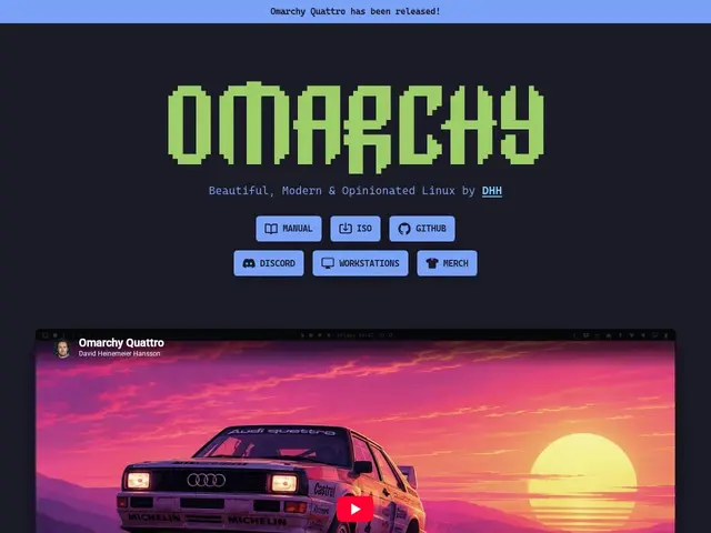 Preview of Omarchy