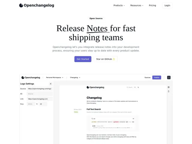 Preview of Openchangelog