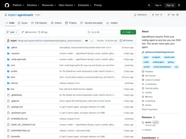 Preview of AgentReach