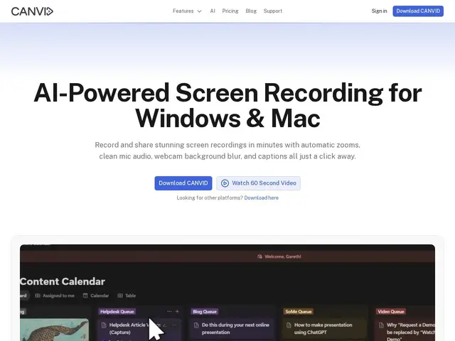Preview of Canvid