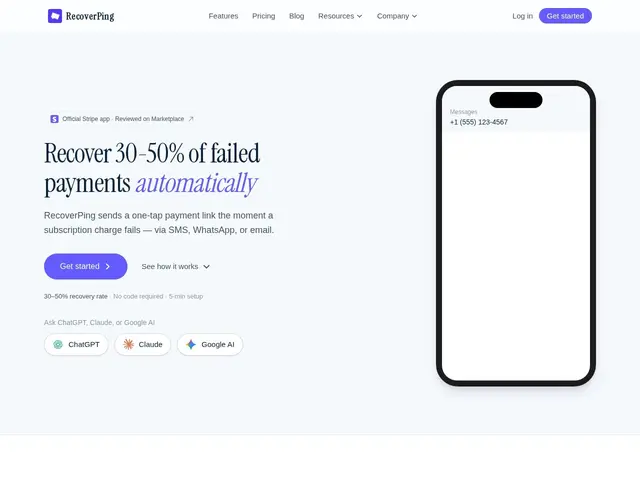 Preview of RecoverPing