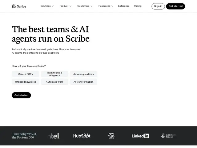 Preview of Scribe