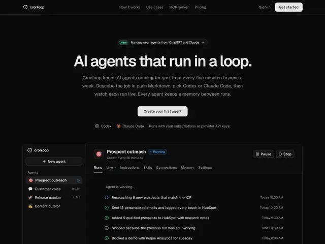 Preview of Cronloop