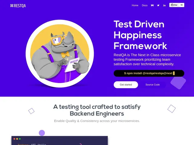 Preview of RestQA
