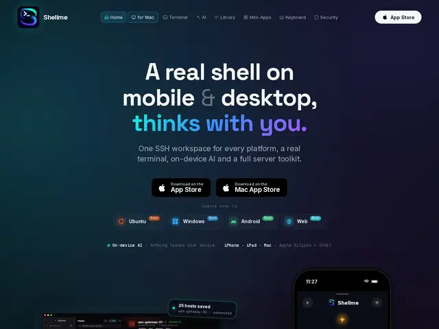 Preview of Shellme