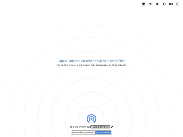 Preview of PairDrop