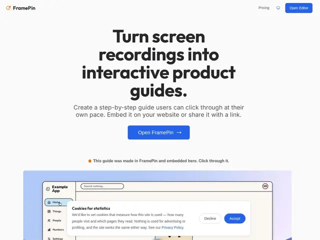 Preview of FramePin